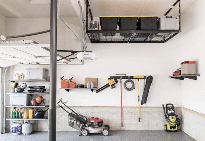 Стена с ламели