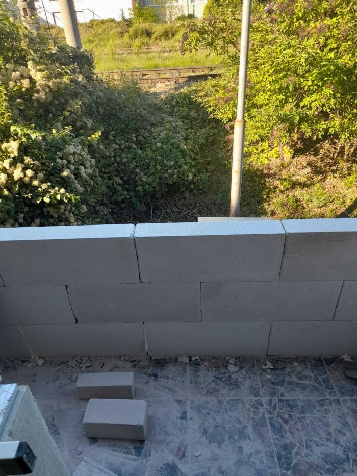 Зидане на тераса