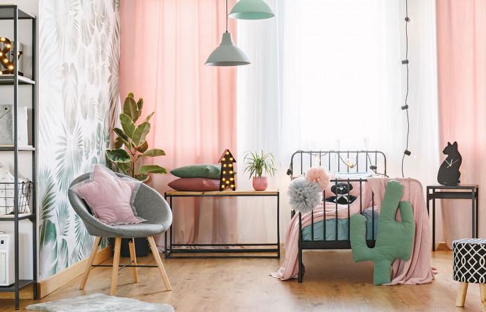 5 модерни цвята за детска стая за момиче