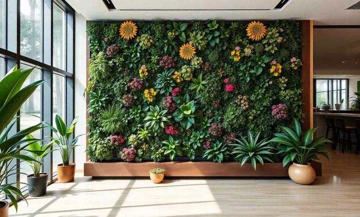Жива стена у дома – по-зелено бъдеще за интериора