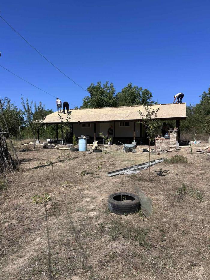 Преди полагане на керемидите