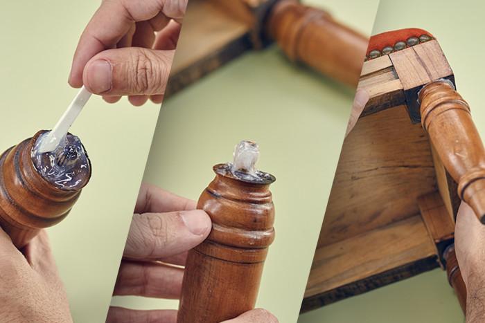 Счупен крак на стол?