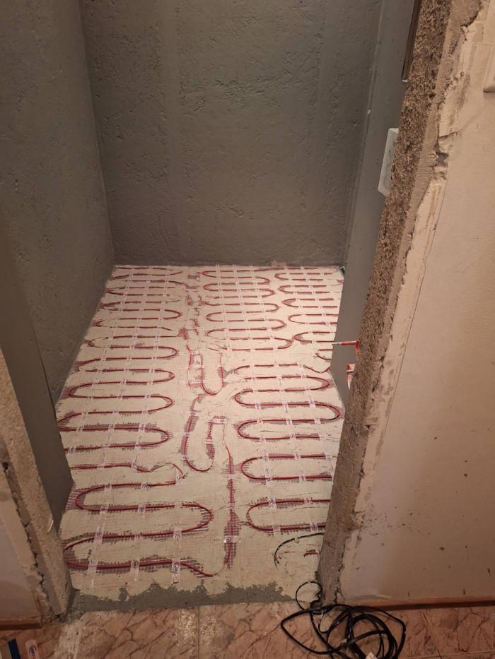 Електрическо подово отопление в баня