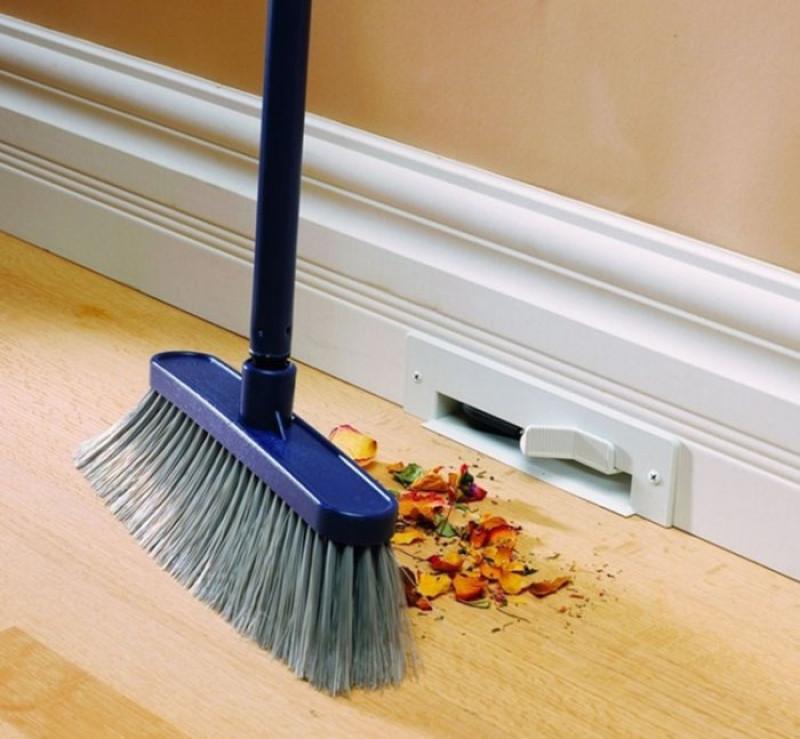 Вакуумен цокъл за боклук