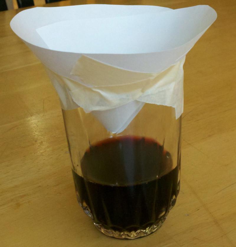 Парченце развален плод