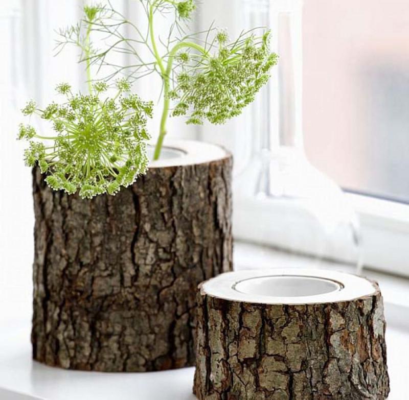 Още идеи за саксия от пънче