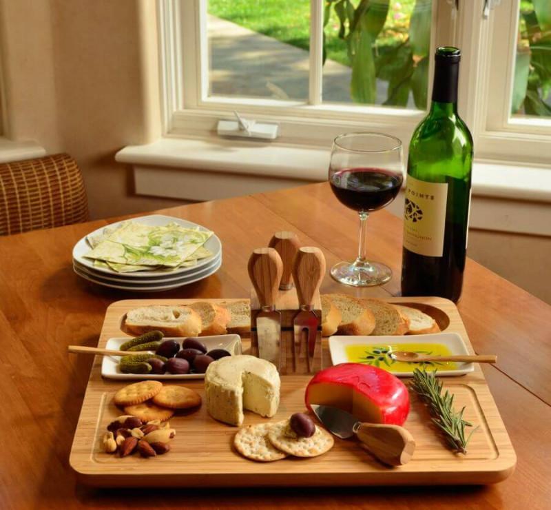 Сервирайте директно върху дъската