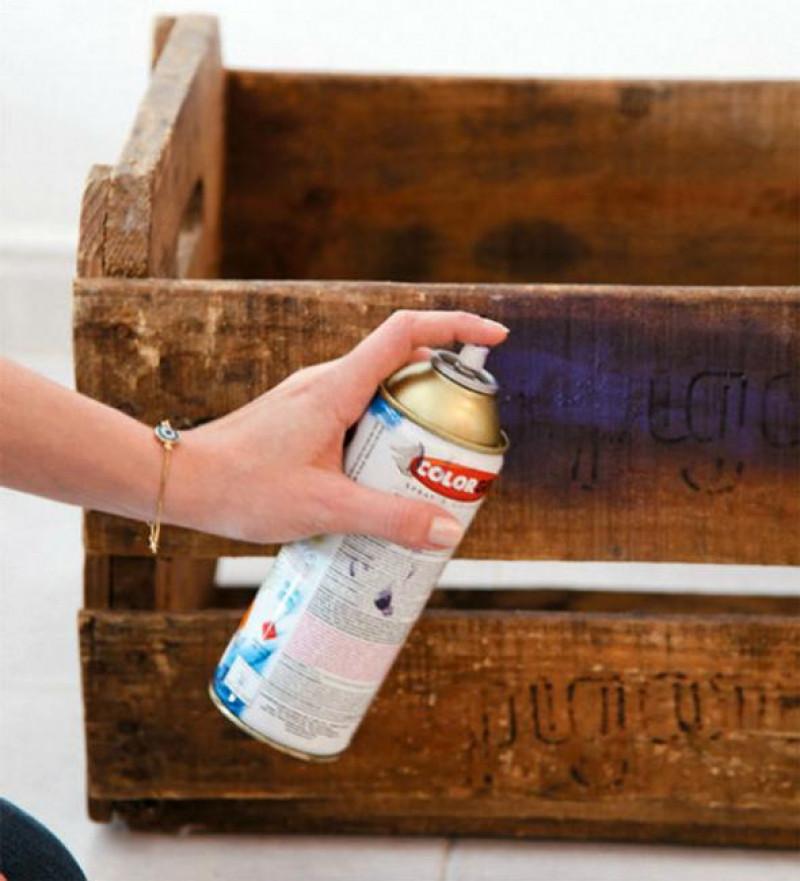 Шкафче за обувки от дървена щайга - Стъпка 2