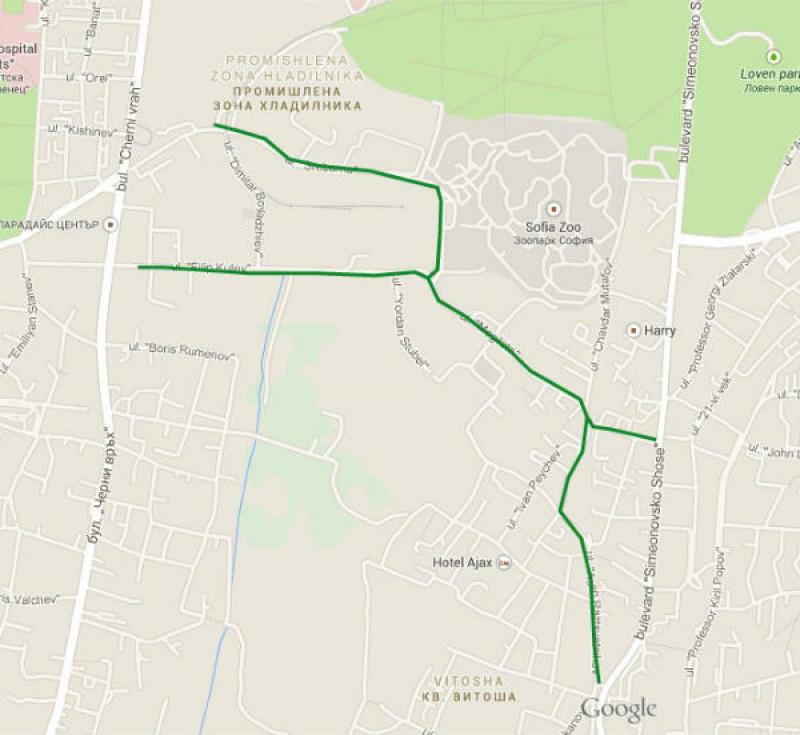 Семинарията - бул. „Свети Наум“ и бул. „Пейо Яворов“