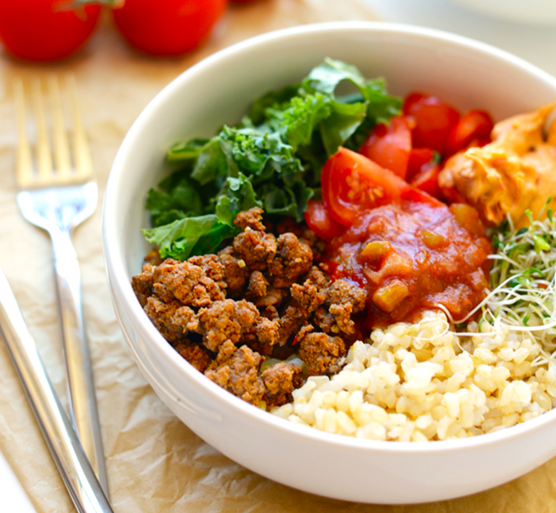 Здравословни "тако" купички