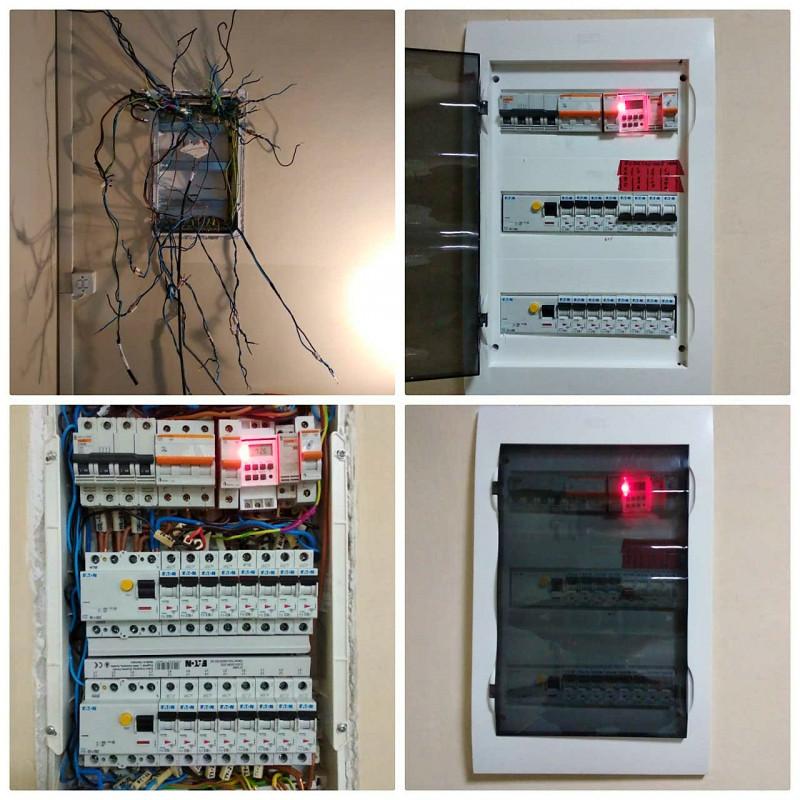 Смяна на ел.табло.