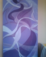 АРТ стенопис в бизнес офис