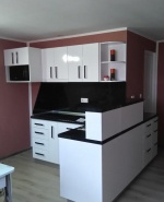 стилна кухня изработена от mdf лак