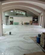 ДНЕВНА С МРАМОРЕН ПОД