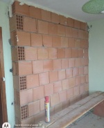 Ярлово зидария на преградни стени