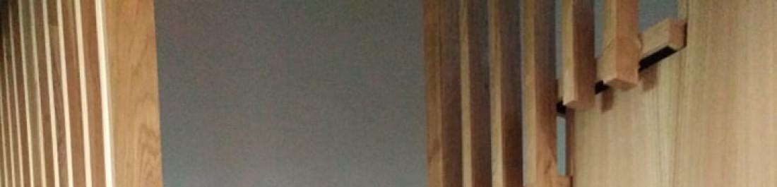 Дървена облицовк на стълби