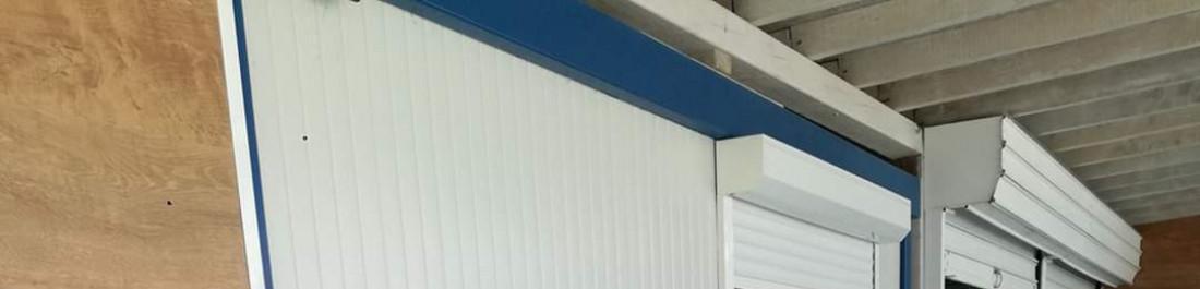 Шубер от профили за парапет