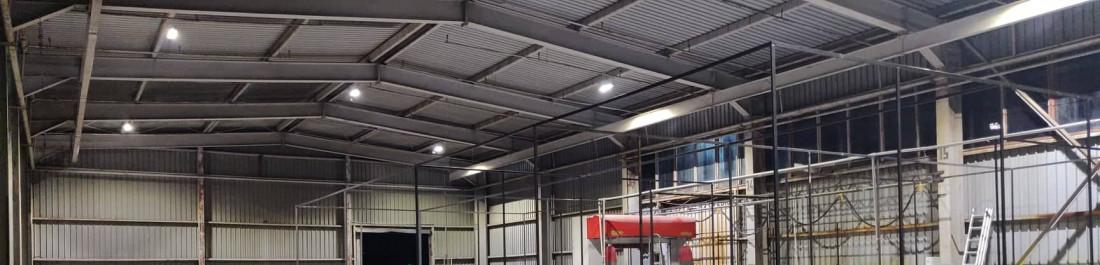 Метална конструкция за автомивка