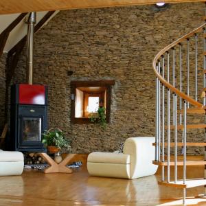 Декорация с камък в интериора на дома