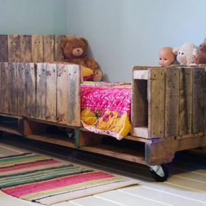 Детско легло от палети