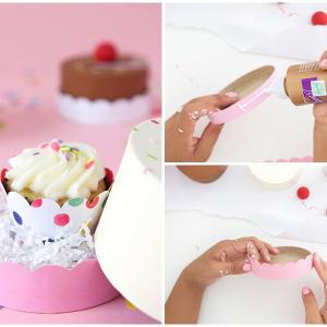 Стъпка 3: Добавете закачливи елементи от цветна хартия