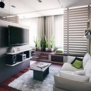 Това е дневната... но къде ли са другите стаи?