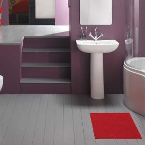 Да задълбочим интериора в лилавата си баня