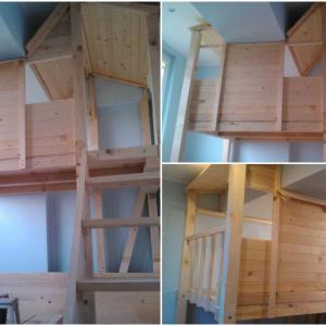 Къщичката придобива завършен вид