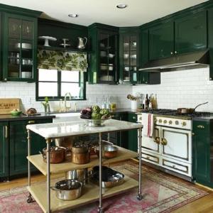 Зеленото е цветът на природата, а защо не и на вашата кухня!