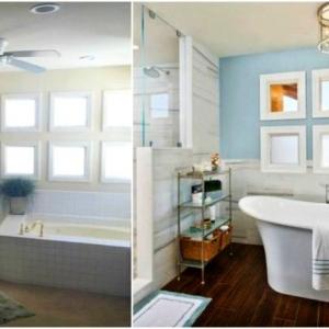 Трансформация на баня с дъх на лазур