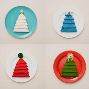 Елхички от салфетки