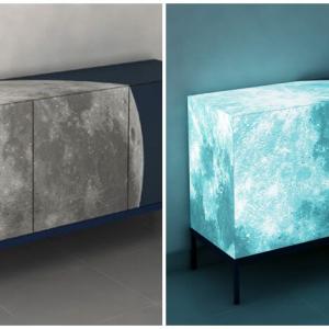 Любувайте се на красиво пълнолуние в дневната