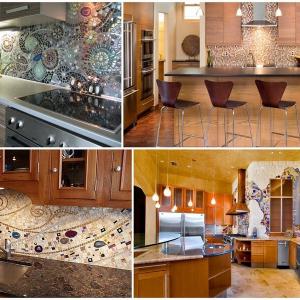 Гръбчета за кухня от мозайка