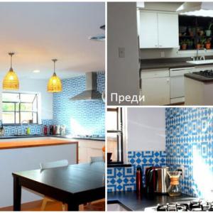 Цветна нова кухня, зареждаща с добро настроение