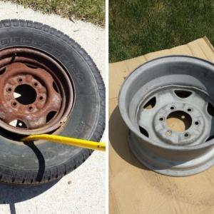 Стъпка 1: Отделете джантата от гумата