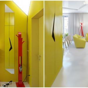 Жълто шикозно антре