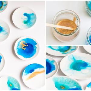 Оползотворете останалите единични чинии от старите сервизи