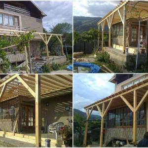 Първи стъпки в обновлението: Навесът