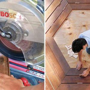 Стъпка 3: Отрязване на летвите и сглобяване на седалката