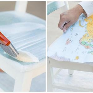 Стъпка 2: Нанесете лепило и позиционирайте картата