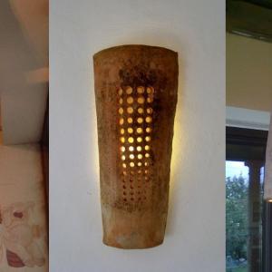 Направете си сами лампа от керемиди