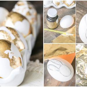 Празничната трапеза ще блесне с тези позлатени дървени яйца