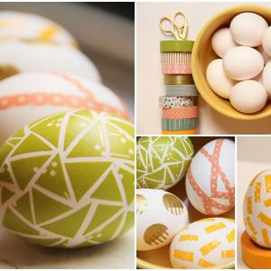 Декоративното хартиено тиксо прави украсяването супер лесно