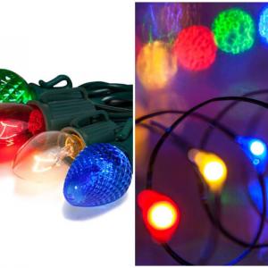 Вътрешните коледни лампички имат разнообразни екстри