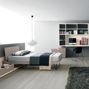 Поставете отворени рафтове с оригинален дизайн