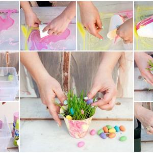 Придайте нови шарки на старите саксии