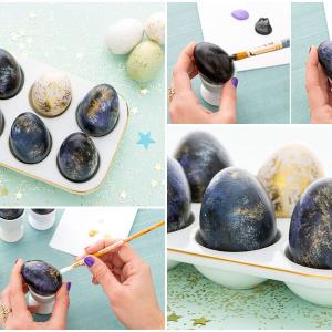 Направете си сами невероятни "космически" яйца