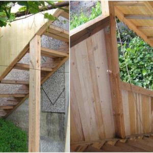 И стълбите си имат парапет