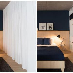 В спалнята откриваме скрито интригуващо решение за съхранение на вещи