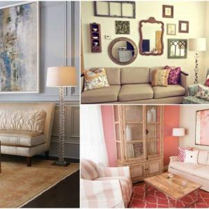 В основата са светлите, пастелни тонове